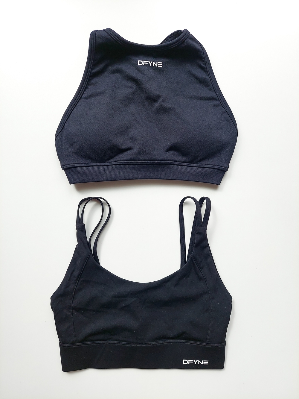 DFYNE Set 2in1 Women's Sports Bra XS-S Active Athletic Wear Gym Run Yoga Sport